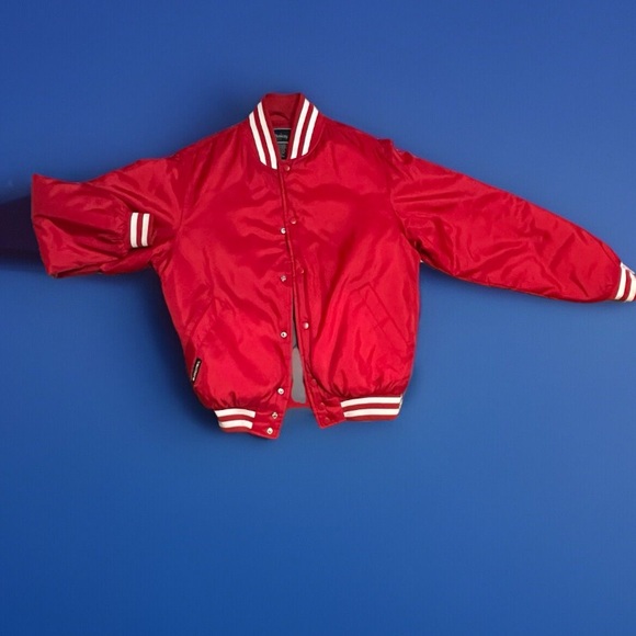 COPY - Vintage Halloway nylon red jacket - Picture 1 of 5